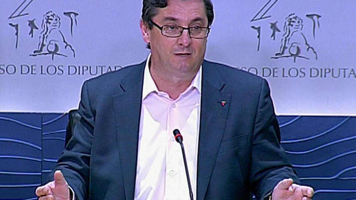 José Luis Centella, portavoz de Izquierda Plural. José Luis Centella, portavoz de Izquierda Plural.