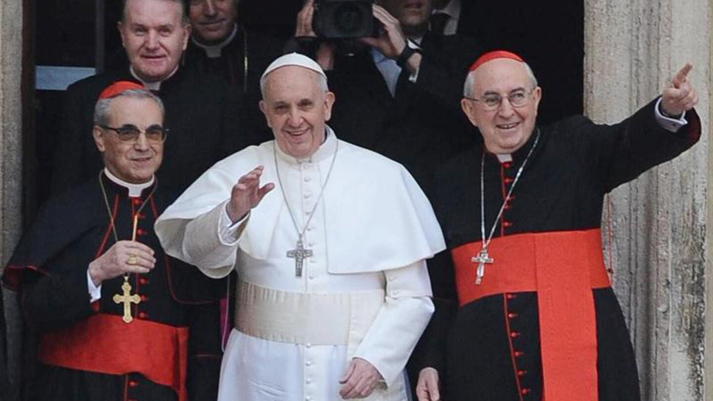 El papa Francisco, en su primer d&iacute;a de Pontificado