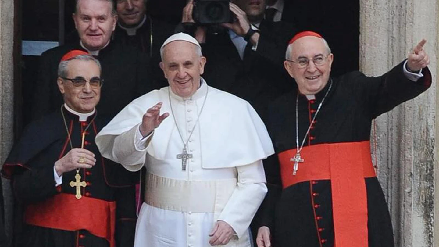 El papa Francisco, en su primer día de Pontificado El papa Francisco, en su primer día de Pontificado