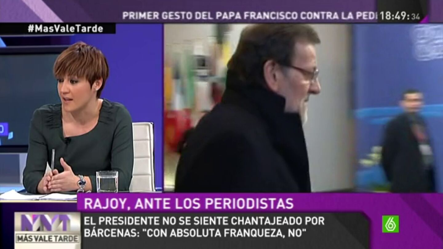 Cristina Pardo: "Esta es la estrategia habitual de Rajoy, que las cosas se vayan olvidando"
