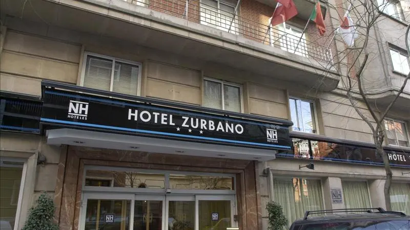 Fachada de uno de los hoteles que la cadena NH tiene en Madrid