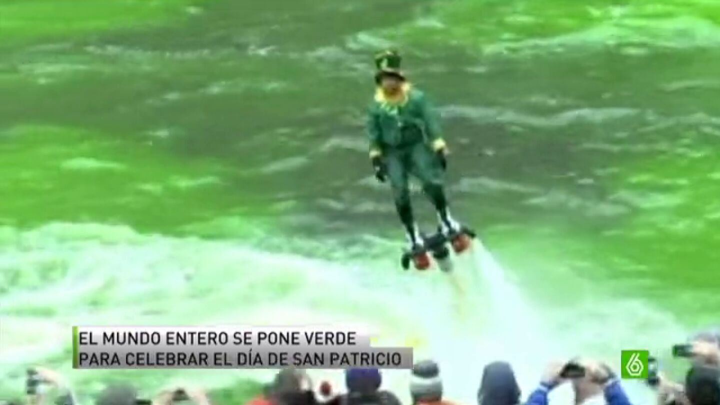 El mundo entero se ti&ntilde;e de verde para celebrar San Patricio