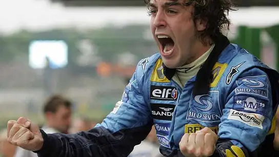Alonso, campeón con Renault en 2005 Alonso, campeón con Renault en 2005