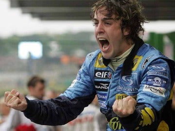 Alonso, campeón con Renault en 2005 Alonso, campeón con Renault en 2005
