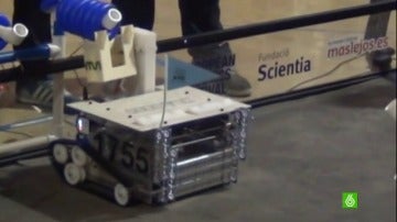 Un equipo español en la final del campeonato mundial de robots