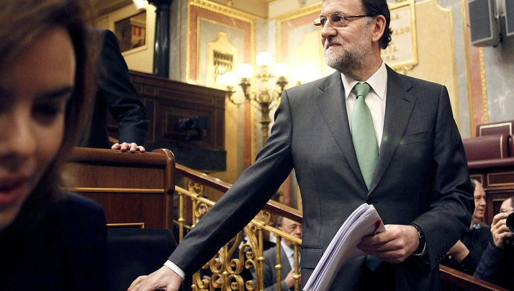 Mariano Rajoy en el Congreso