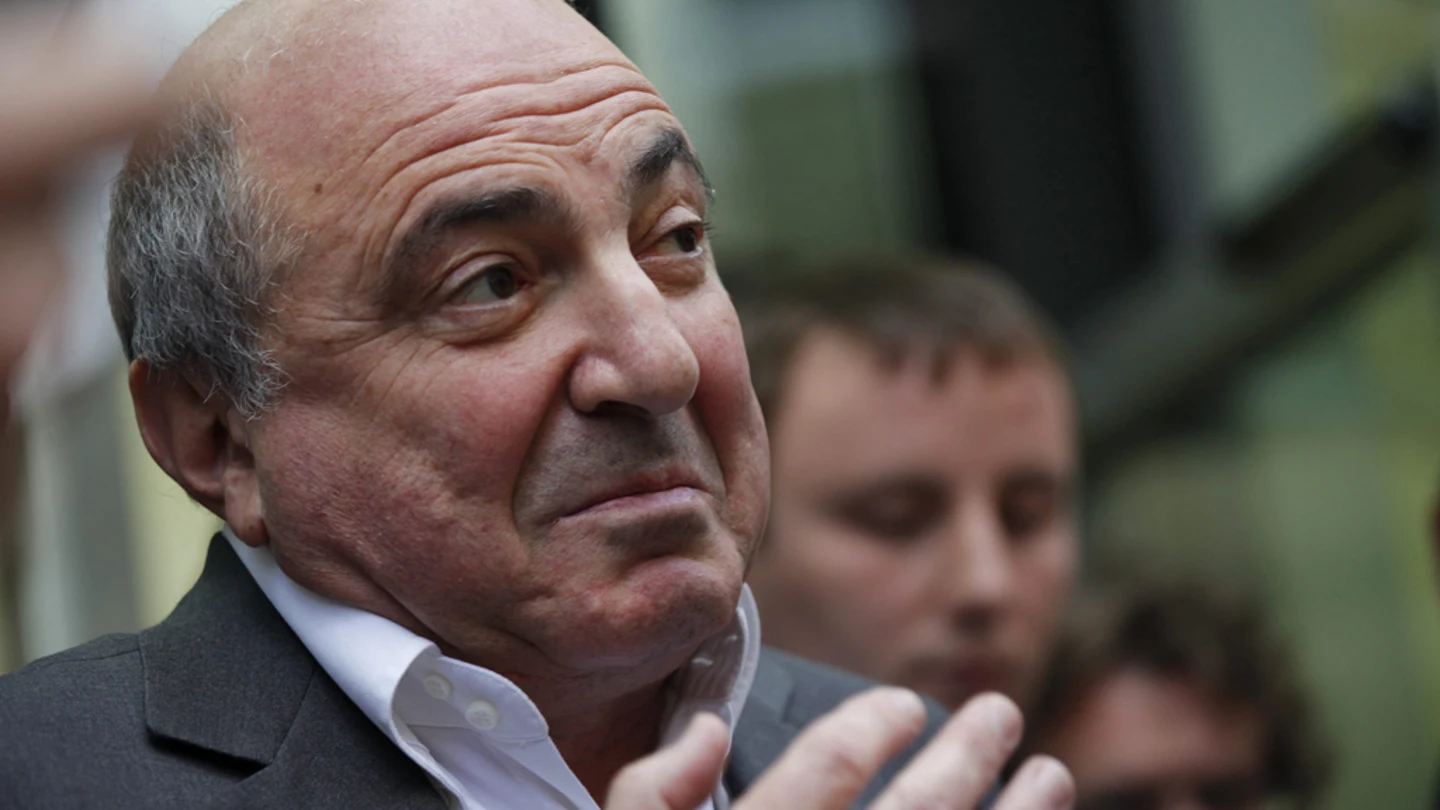 El oligarca ruso exiliado Boris Berezovsky El oligarca ruso exiliado Boris Berezovsky