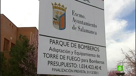 Los bomberos de Salamanca protestan por el despilfarro del ayuntamiento Los bomberos de Salamanca protestan por el despilfarro del ayuntamiento