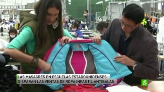 Aumenta la producci&oacute;n de ropa infantil antibalas para evitar matanzas como la de Newtown