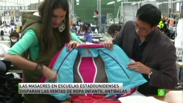 Aumenta la producción de ropa infantil antibalas para evitar matanzas como la de Newtown Aumenta la producción de ropa infantil antibalas para evitar matanzas como la de Newtown