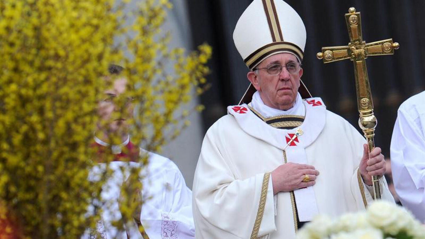 El Papa Francisco oficia la misa de Resurreci&oacute;n