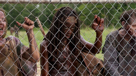 Michonne llega a la prisi&oacute;n