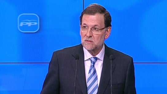 Mariano Rajoy en la Junta Nacional de Partido Popular