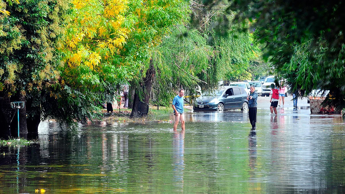 Inundaciones en La Plata