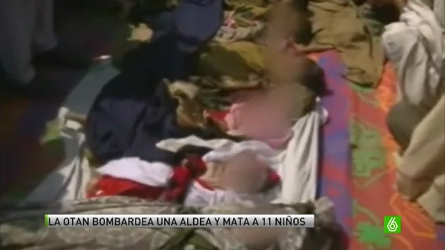 Un bombardeo de la OTAN en Afganistán se salda con la muerte de 11 niños