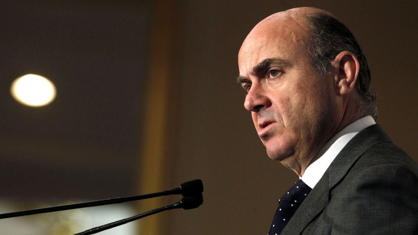 El ministro de Econom&iacute;a, Luis de Guindos.