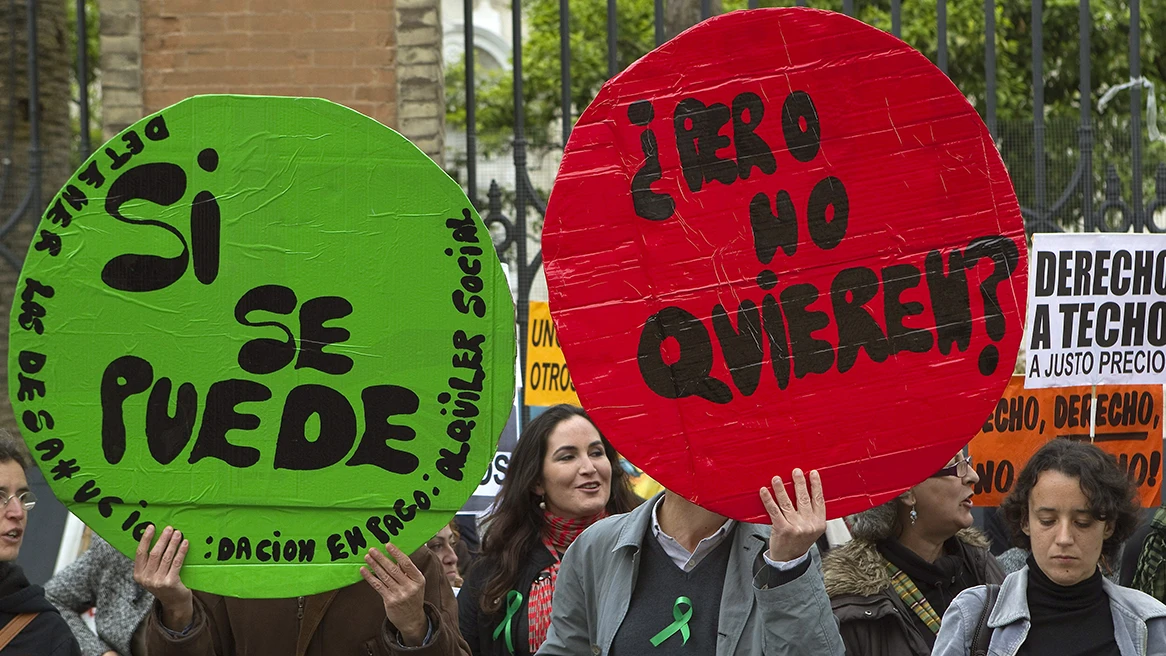 La oposición aplaude la medida antidesahucios de la Junta de Andalucía