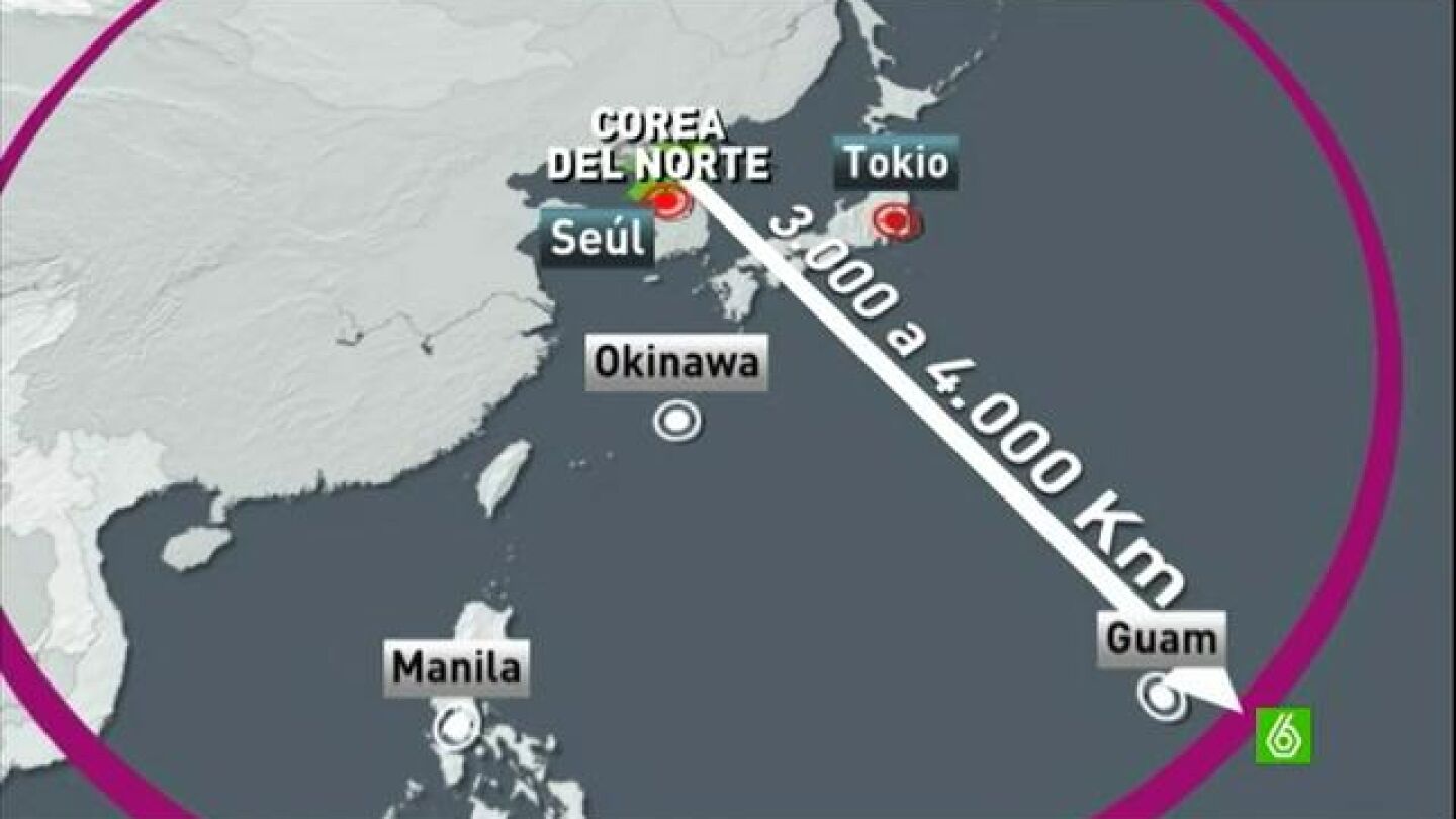 Se&uacute;l, Tokio y las bases de EEUU, objetivos predilectos de los misiles de Corea del Norte
