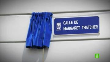 La oposición no quiere una calle para Margaret Thatcher: "No tiene nada que ver con Madrid"