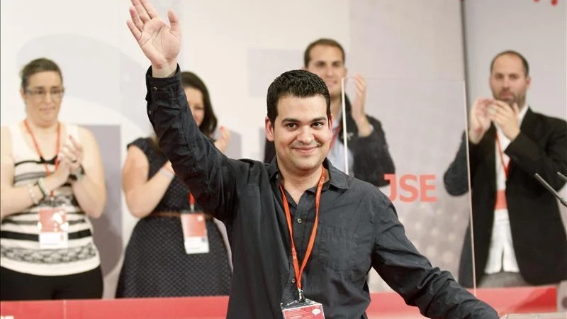El secretario general de las Juventudes Socialistas, Nino Torre El secretario general de las Juventudes Socialistas, Nino Torre