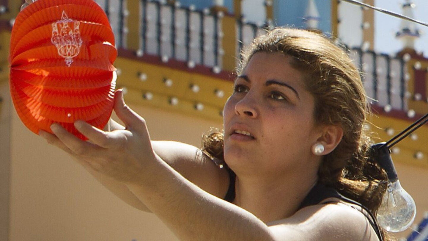 Todo preparado para el inicio de la Feria de Abril