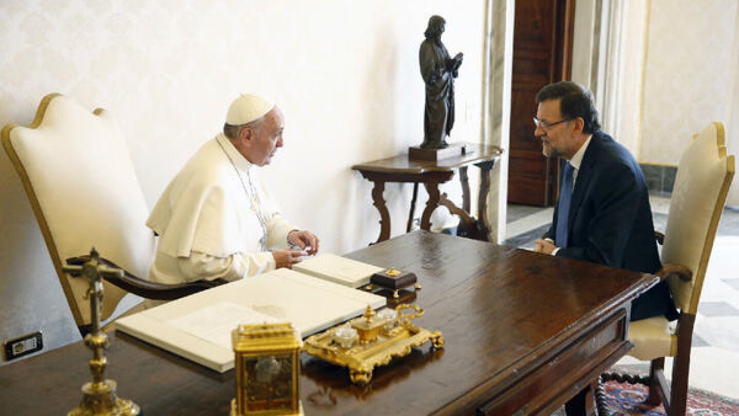 El Papa recibe a Rajoy