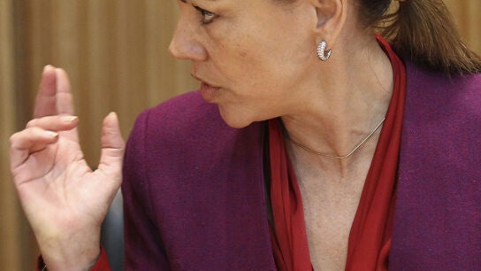 La secretaria general del PP, Mar&iacute;a Dolores de Cospedal