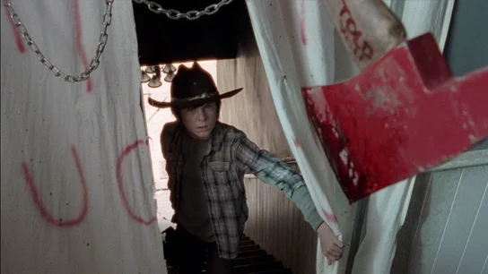 Carl en casa de Morgan Carl en casa de Morgan