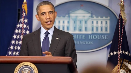 Obama comparece tras la detención del segundo sospechoso Obama comparece tras la detención del segundo sospechoso