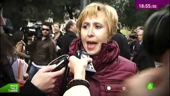 "Ha ratificado que yo no soy su hija" "Ha ratificado que yo no soy su hija"