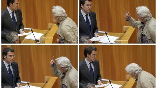 Beiras golpea el esca&ntilde;o de N&uacute;&ntilde;ez Feij&oacute;o