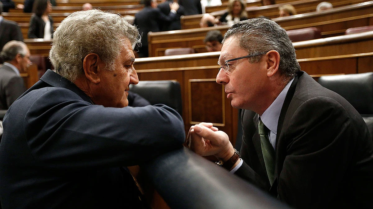 Alberto Ruiz Gallardón en el Congreo