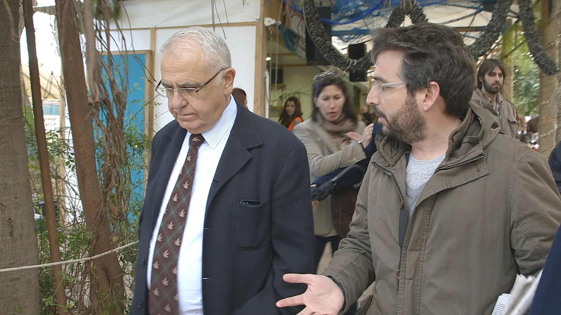 Jordi con Juan Cotino, actual presidente de las Corts Valencianes