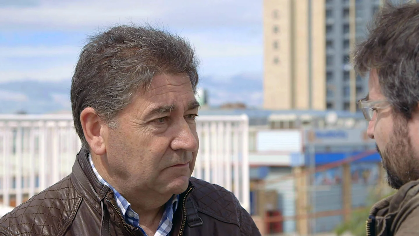Jorge Álvarez, maquinista de la línea de FGV Jorge Álvarez, maquinista de la línea de FGV
