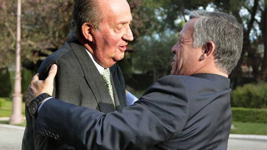 El Rey analiza con Abdal&aacute; de Jordania la situaci&oacute;n en Oriente Pr&oacute;ximo