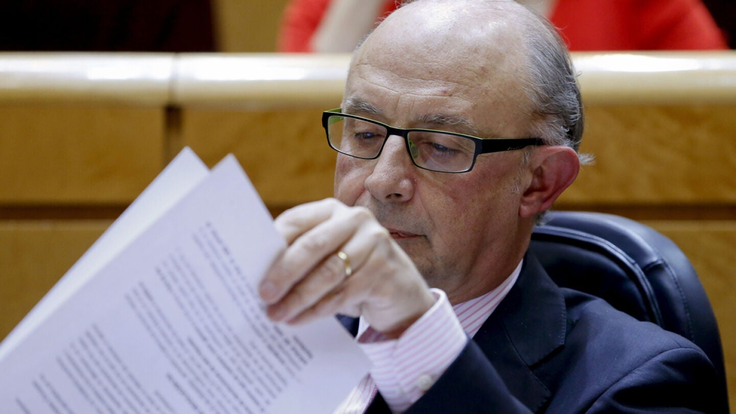 El ministro de Hacienda y Administraciones P&uacute;blicas, Crist&oacute;bal Montoro.