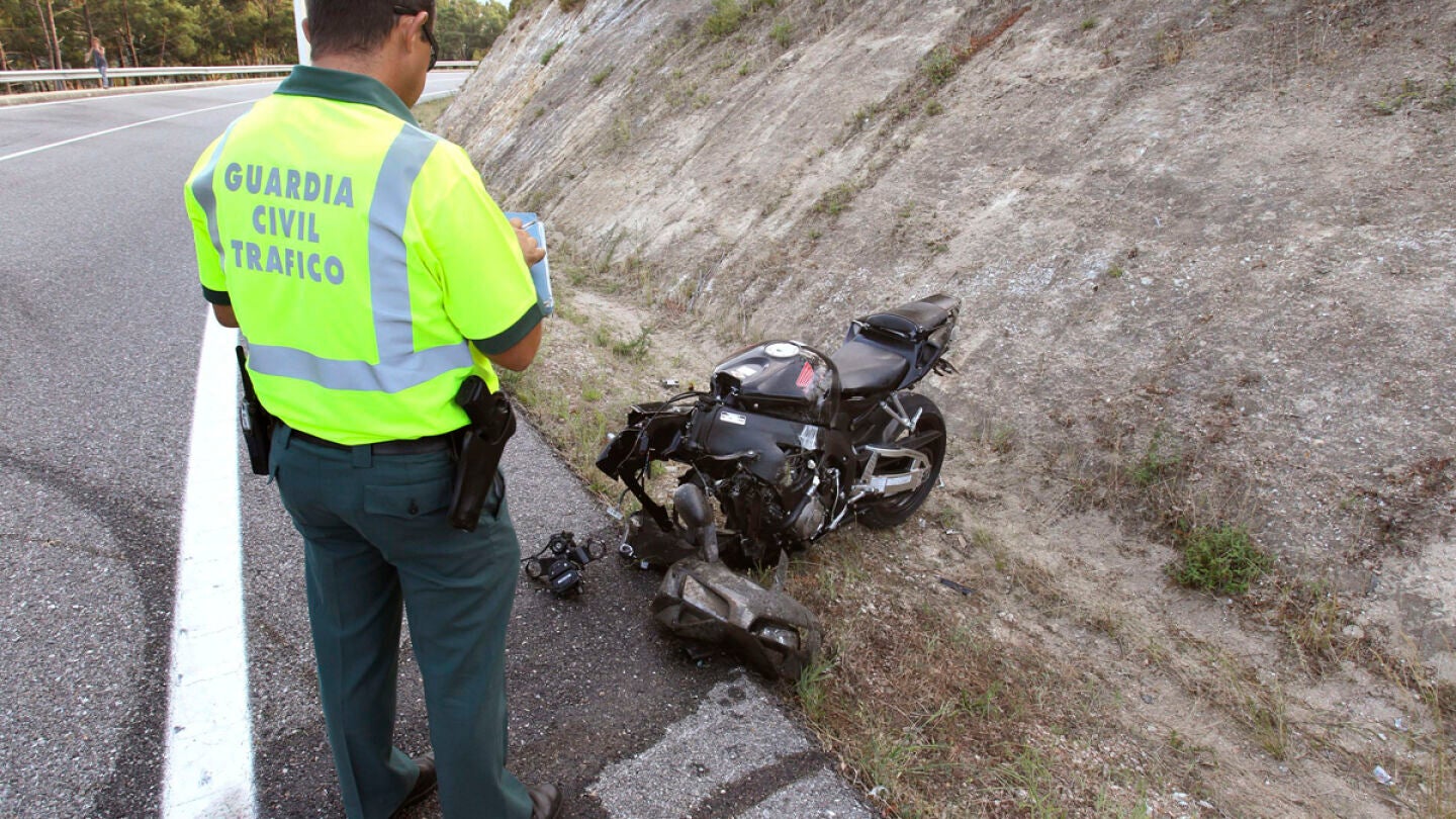 Accidente de moto