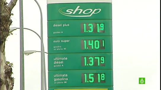 La gasolina sube un 1.3% en el puente de mayo La gasolina sube un 1.3% en el puente de mayo