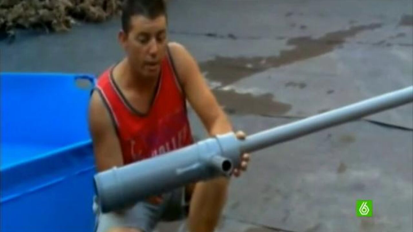 La polic&iacute;a incauta el 'patatov'