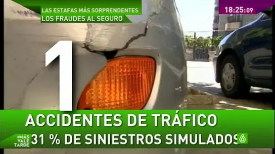 La crisis agudiza el ingenio en las estafas a las compañías aseguradoras La crisis agudiza el ingenio en las estafas a las compañías aseguradoras