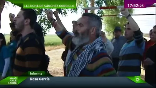 La lucha de Sánchez Gordillo La lucha de Sánchez Gordillo