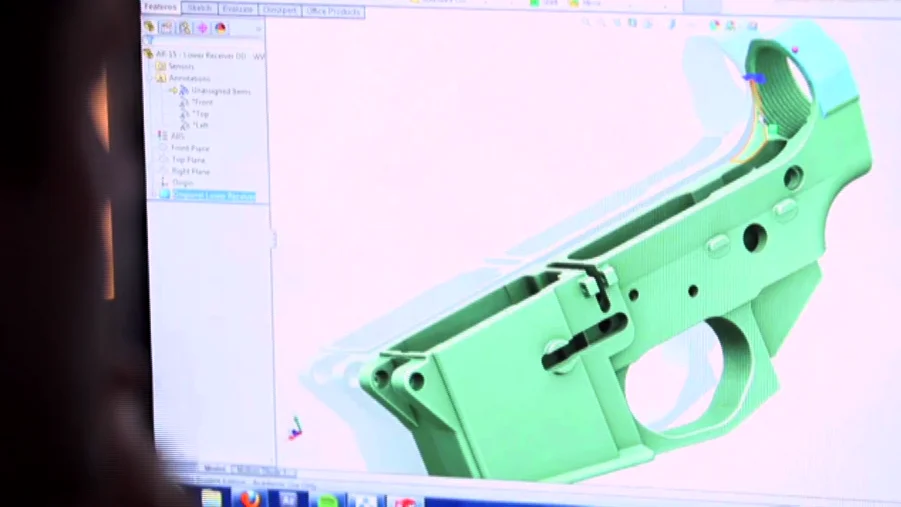 Un universitario fabrica una pistola con una impresora 3D Un universitario fabrica una pistola con una impresora 3D