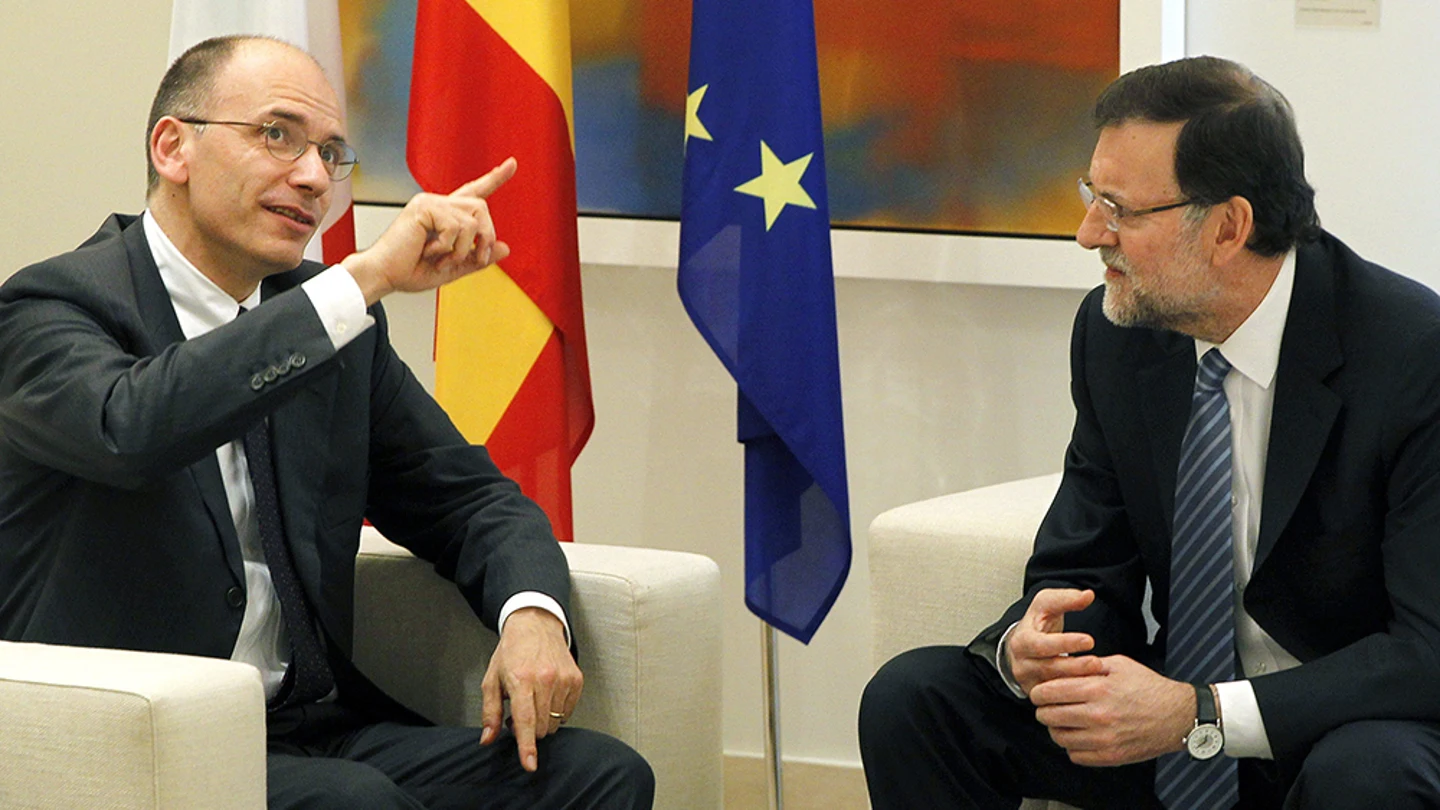 Mariano Rajoy, junto al nuevo primer ministro italiano, Enrico Letta Mariano Rajoy, junto al nuevo primer ministro italiano, Enrico Letta
