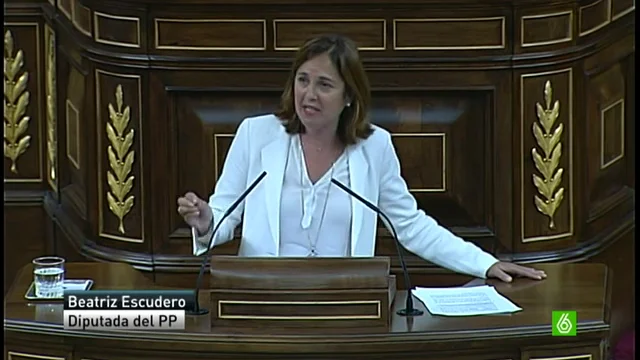 Beatriz Escudero, diputada del PP