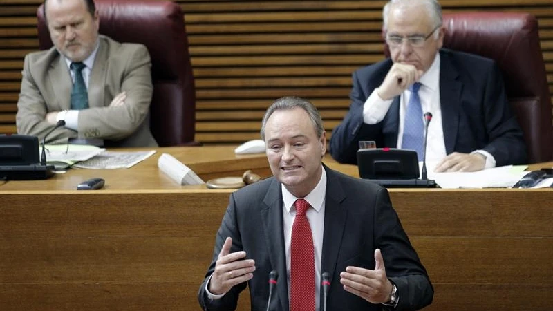 El presidente de la Generalitat Valenciana, Alberto Fabra,