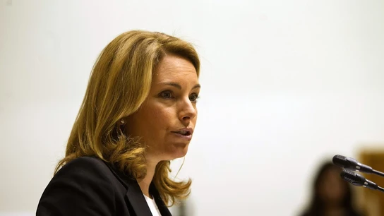 La portavoz del PP en el Parlamento Vasco, Arantza Quiroga La portavoz del PP en el Parlamento Vasco, Arantza Quiroga