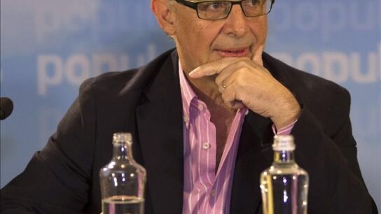 El ministro de Hacienda, Crist&oacute;bal Montoro.