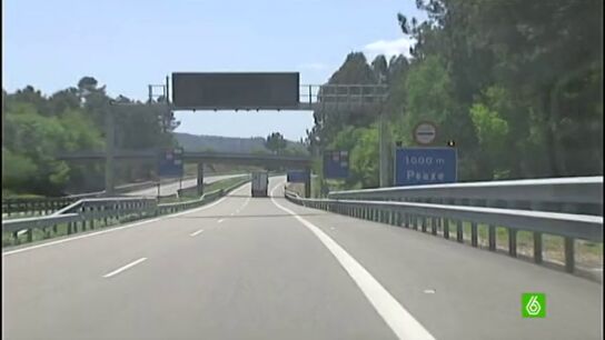Autopistas despobladas a consecuencia de la crisis
