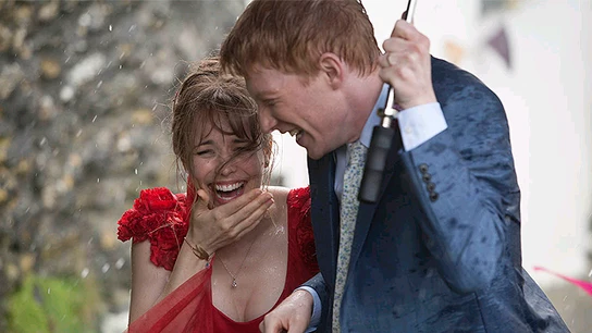 Rachel McAdams y Domhnall Gleeson Rachel McAdams y Domhnall Gleeson