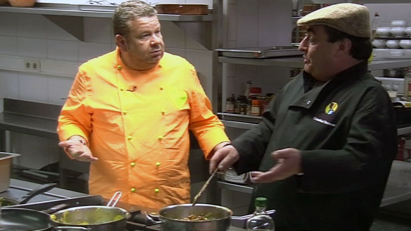 Crist&oacute;bal haciendo el revuelto